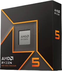 AMD CPU RYZEN 5 9600X AM5 6-CORE 38MB CACHE BOX WOF